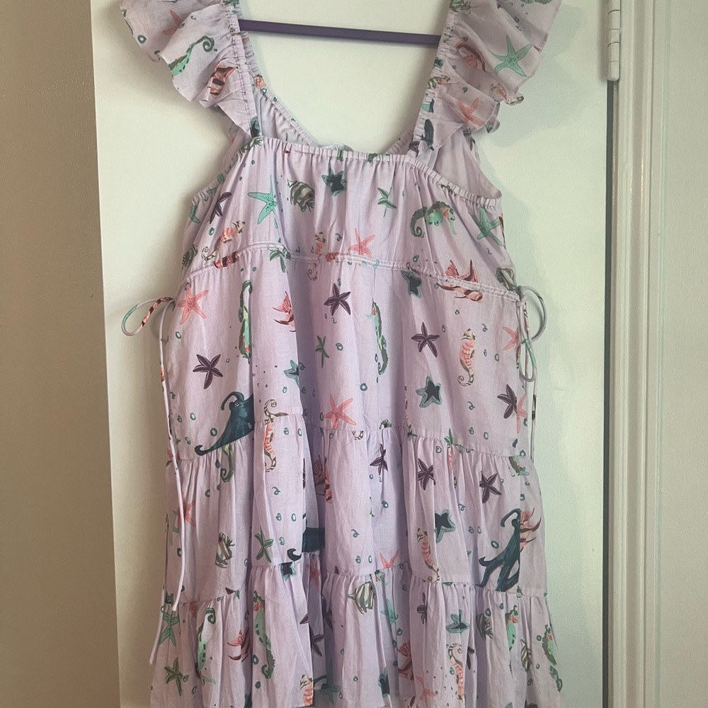 Hill House Lucia Sea Creature Dress Medium - Picture 5 of 5